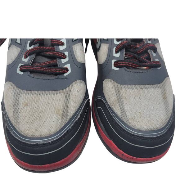 Gdefy Gravity Defyer TB9022MRG-W Grey Red Sneakers Men's Size 15 - Picture 4 of 9